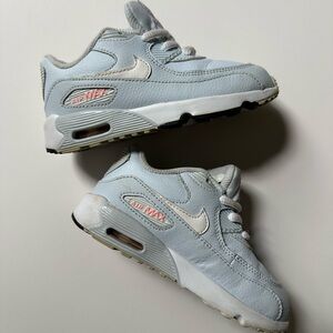 Nike Blue Sneakers Air Max 90 Classic Design-Kids